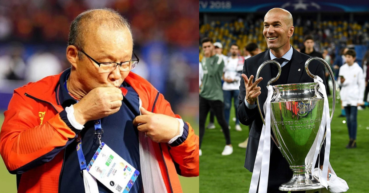 Park Hang Seo – Zinedine Zidane: Dừng lại trên đỉnh cao