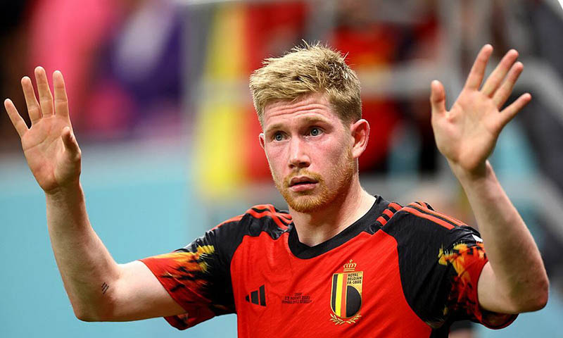 Bỉ thua sốc Ma Rốc tại World Cup, De Bruyne bị truyền thông nước nhà ‘lăng mạ’