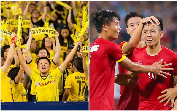 Làm sao để xem trận Việt Nam vs Dortmund?